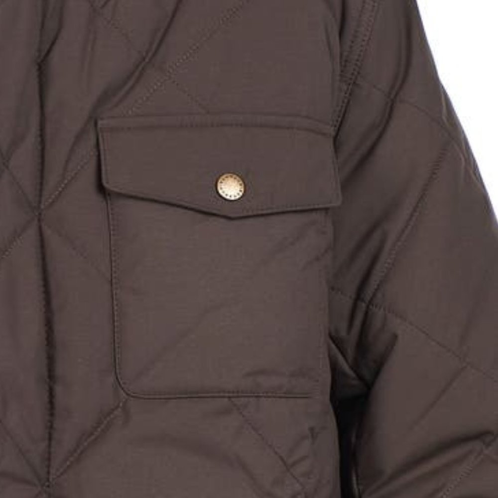 NWT! Barbour Men's Evenwood Quilted Jacket Dark Olive - Small - Picture 3 of 8